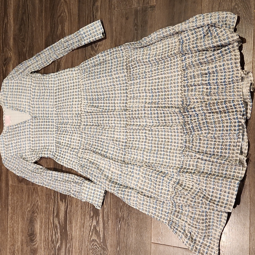 ❤️ HAMPTON HOUSE TIERED LONG SLEEVE MIDI DRESS, SMALL - Picture 2 of 11